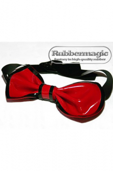 Latex bow tie / garter