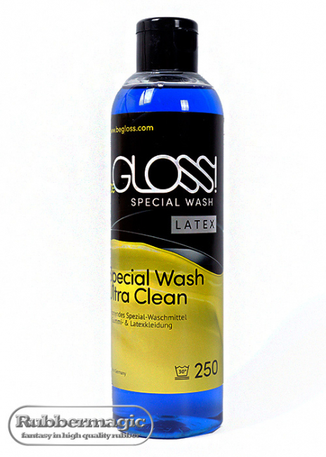 beGLOSS SPECIAL WASH LATEX,latex detergent,special cleaning agent for latex clothing,latex cleaner,Latex care,Rubbermagic,latex store Dresden,Latex clothing Dresden