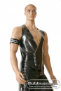 Two rowed latex waistcoat for men